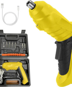 Rechargeable Electric Screwdriver Set 3.6V Cordless with 47 Piece Accessories